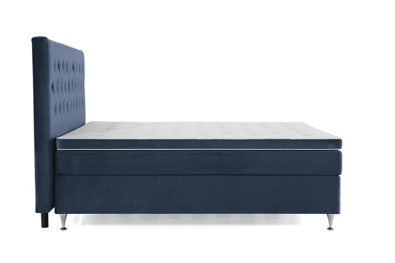 Royal Velvet Kontinentalseng 180x210 cm - mørkeblå - Møbler - Senge - Kontinentalsenge