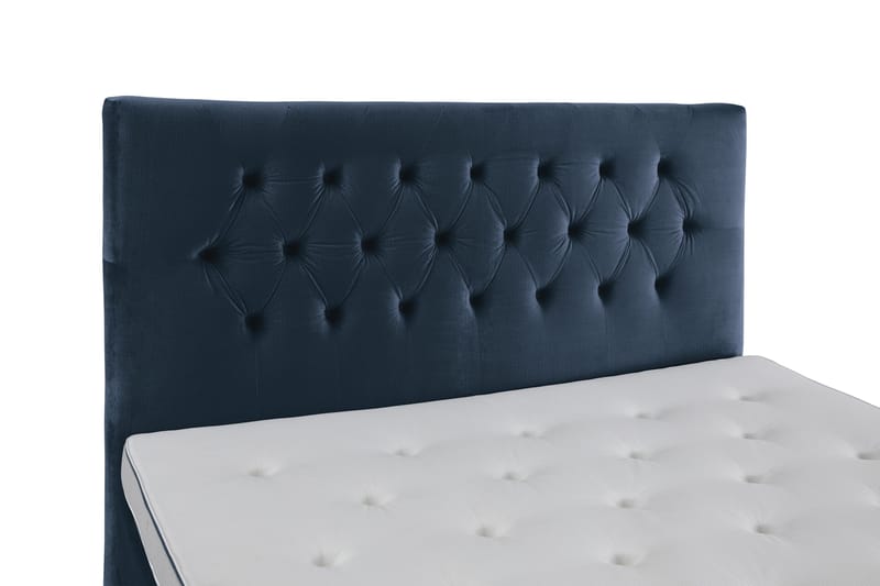 Royal Velvet Kontinentalseng 180x210 cm - mørkeblå - Møbler - Senge - Kontinentalsenge