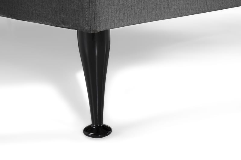Royal Velvet Kontinentalseng 180x210 cm - mørkegrå - Møbler - Senge - Kontinentalsenge