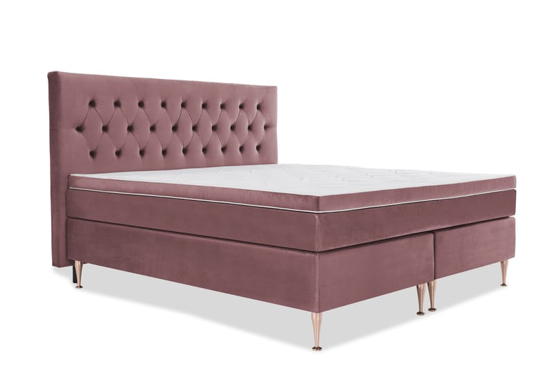 Royal Velvet Kontinentalseng 180x210 cm - Rosa - Møbler - Senge - Kontinentalsenge