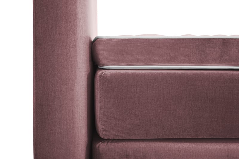 Royal Velvet Kontinentalseng 180x210 cm - Rosa - Møbler - Senge - Kontinentalsenge