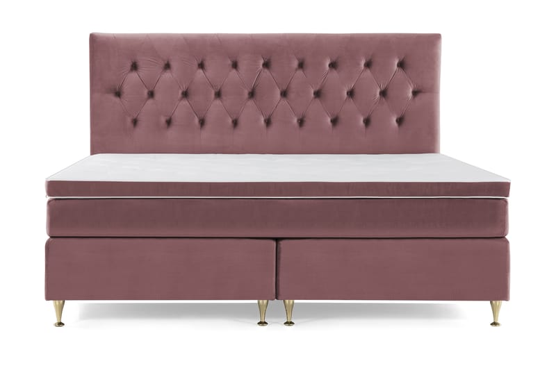 Royal Velvet Kontinentalseng 180x210 cm - Rosa - Møbler - Senge - Kontinentalsenge