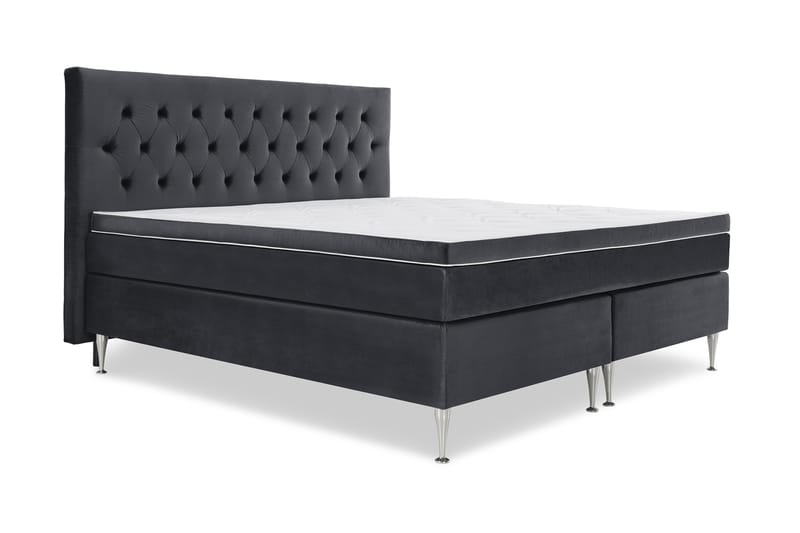 Royal Velvet Kontinentalseng 180x210 cm - sort - Møbler - Senge - Kontinentalsenge