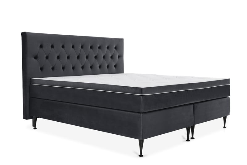 Royal Velvet Kontinentalseng 180x210 cm - sort - Møbler - Senge - Kontinentalsenge