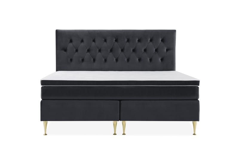 Royal Velvet Kontinentalseng 180x210 cm - sort - Møbler - Senge - Kontinentalsenge