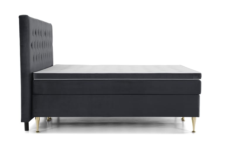 Royal Velvet Kontinentalseng 180x210 cm - sort - Møbler - Senge - Kontinentalsenge