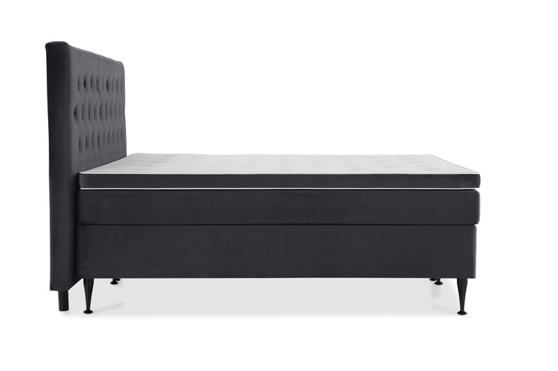 Royal Velvet Kontinentalseng 180x210 cm - sort - Møbler - Senge - Kontinentalsenge