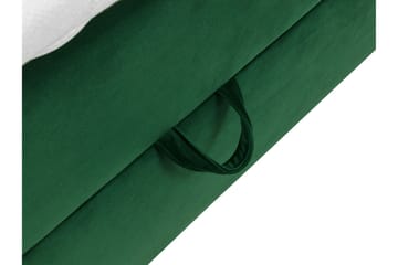 Sandham Kontinentalseng 120x200 cm - Gul - Møbler - Senge - Kontinentalsenge