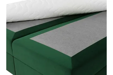 Sandham Kontinentalseng 140x200 cm - Grå - Møbler - Senge - Kontinentalsenge