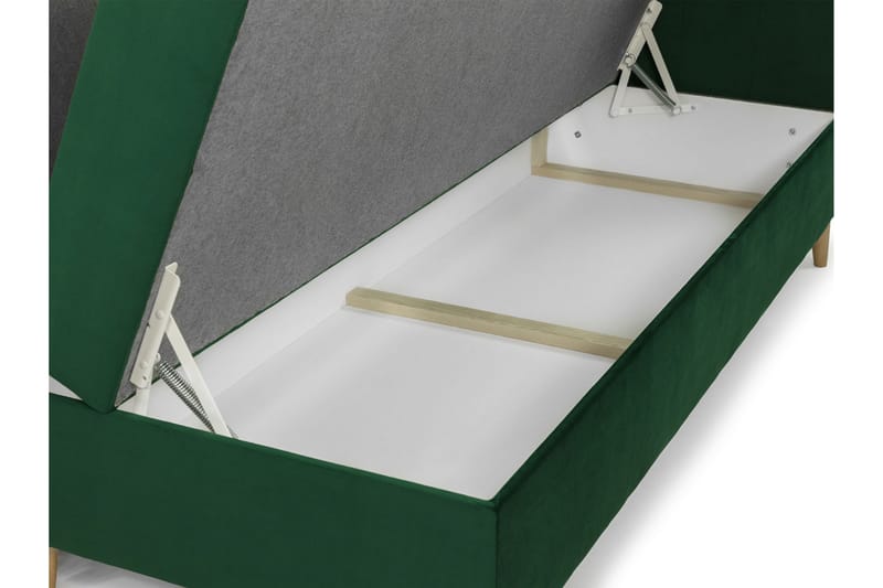 Sandham Kontinentalseng 180x200 cm - Gul - Møbler - Senge - Kontinentalsenge