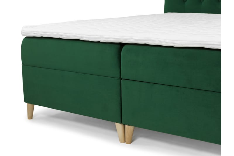Sandham Kontinentalseng 180x200 cm - Gul - Møbler - Senge - Kontinentalsenge
