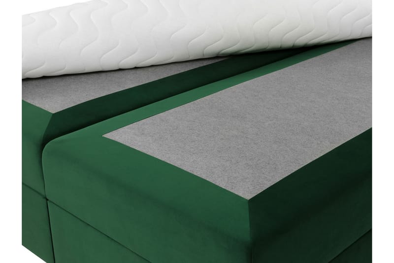 Sandham Kontinentalseng 180x200 cm - Gul - Møbler - Senge - Kontinentalsenge
