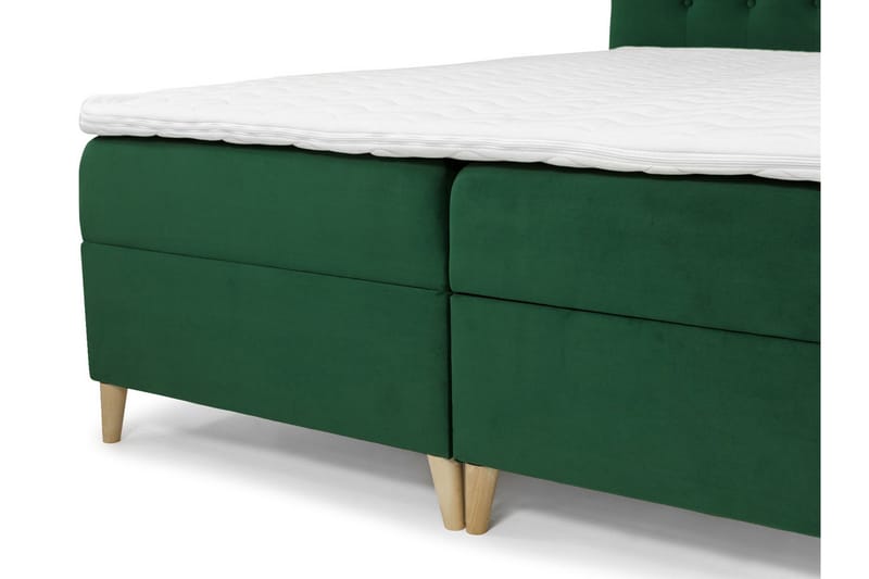 Sandham Kontinentalseng 200x200 cm - Grå - Møbler - Senge - Kontinentalsenge