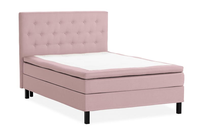 Scarlett Komplet Sengepakke Skummadras 120x200 cm - Rosa - Møbler - Senge - Komplet sengepakke