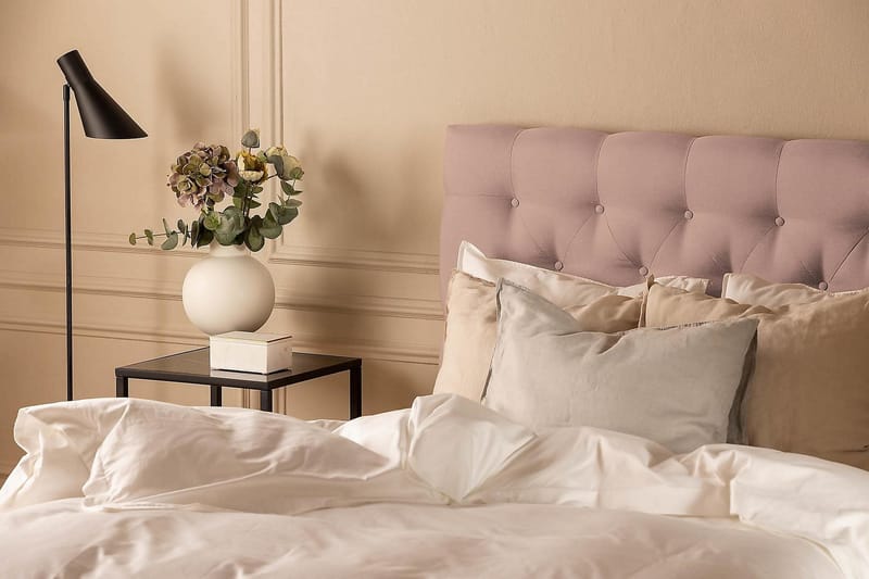 Scarlett Kontinentalseng 140x200 Memorymadras - Lyserød - Møbler - Senge - Kontinentalsenge