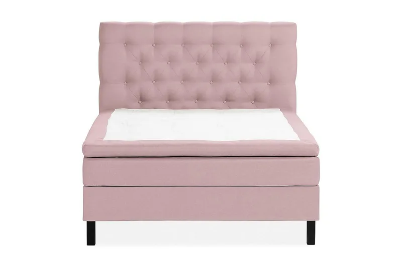 Scarlett Kontinentalseng 140x200 Memorymadras, Lyserød