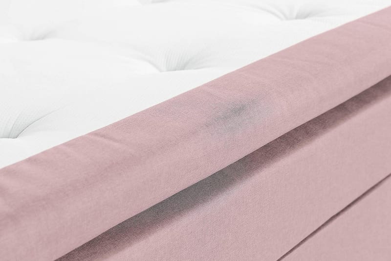 Scarlett Kontinentalseng 140x200 Memorymadras - Lyserød - Møbler - Senge - Kontinentalsenge