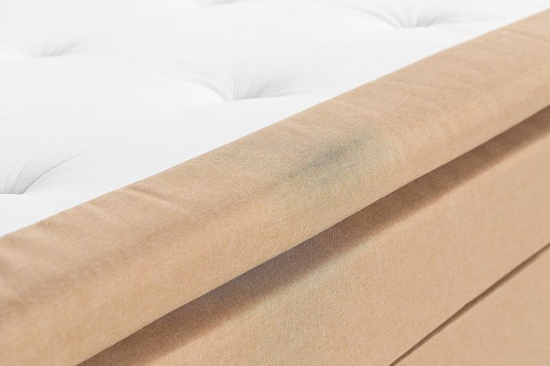 Scarlett Kontinentalseng 150x200 Latexmadras - Beige - Møbler - Senge - Komplet sengepakke