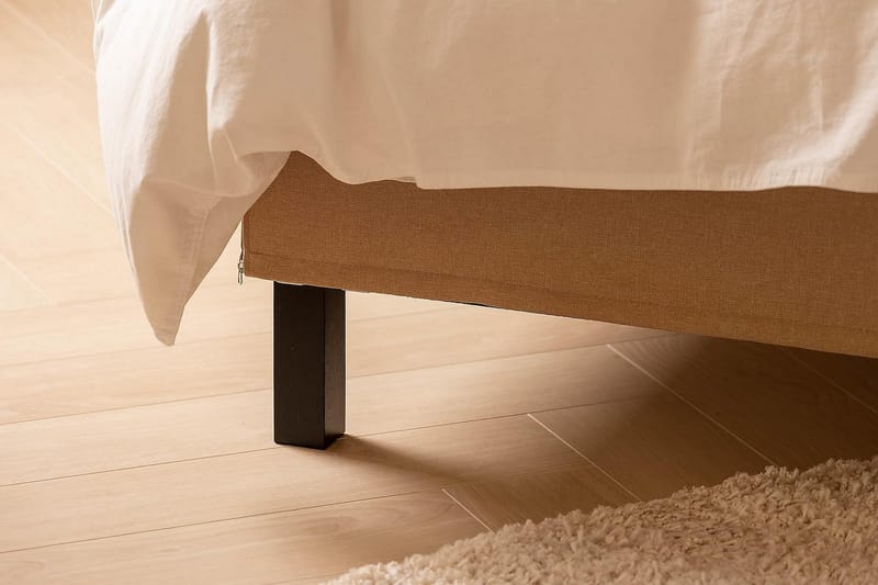 Scarlett Kontinentalseng 150x200 Latexmadras - Beige - Møbler - Senge - Komplet sengepakke