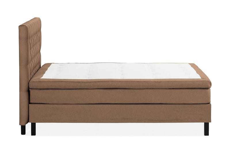 Scarlett Kontinentalseng 150x200 Latexmadras - Brun - Møbler - Senge - Komplet sengepakke