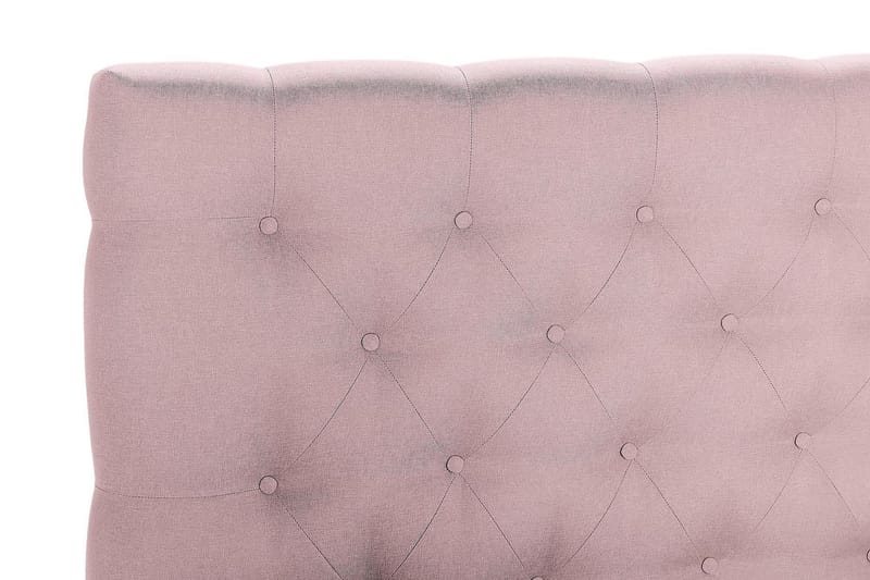 Scarlett Kontinentalseng 150x200 Latexmadras - Lyserød - Møbler - Senge - Komplet sengepakke