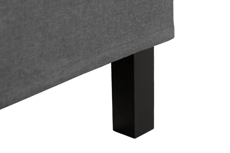 Scarlett Kontinentalseng 180x200 Skummadras - Mørkgrå - Møbler - Senge - Kontinentalsenge