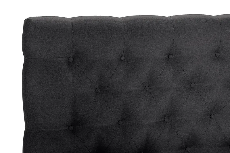 Scarlett Kontinentalseng 180x200 Skummadras - Sort - Møbler - Senge - Kontinentalsenge