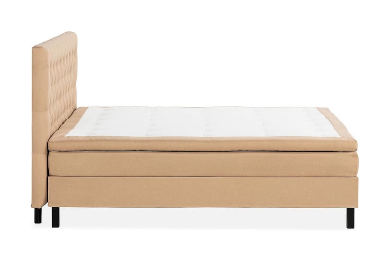Scarlett Kontinentalseng 210x210 Memorymadras - Beige - Møbler - Senge - Kontinentalsenge