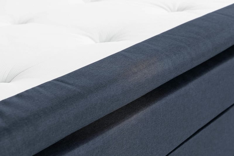 Scarlett Kontinentalseng 90x200 Latexmadras - Blå - Møbler - Senge - Komplet sengepakke