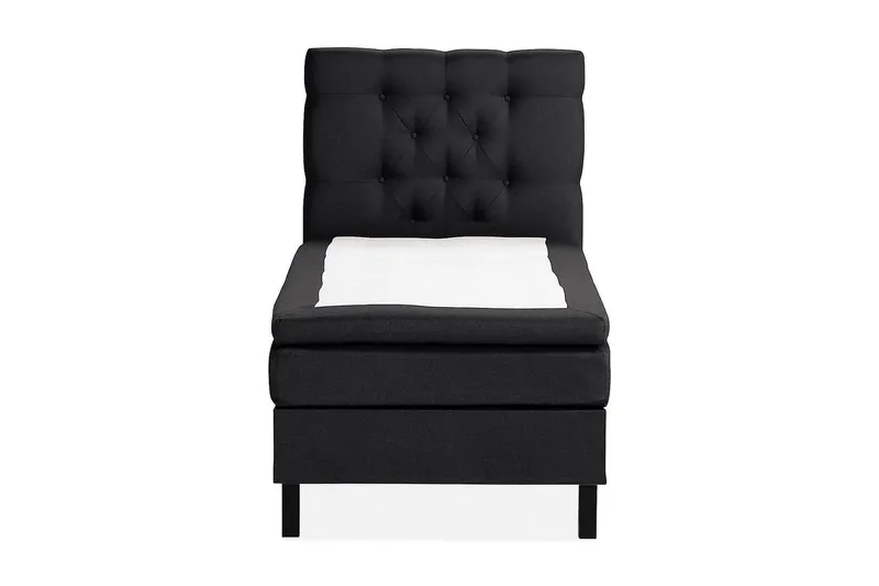 Scarlett Kontinentalseng 90x200 Memorymadras, Sort