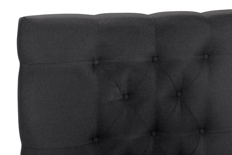 Scarlett Kontinentalseng 90x200 Memorymadras - Sort - Møbler - Senge - Kontinentalsenge