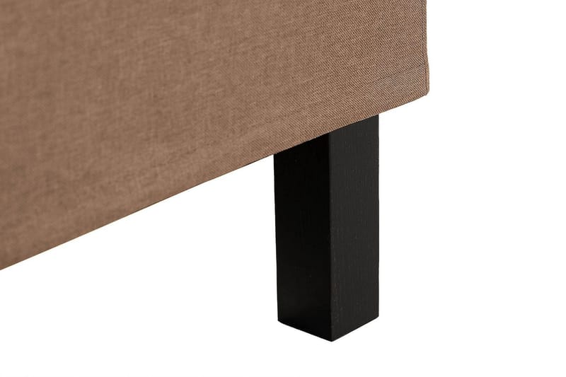 Scarlett Kontinentalseng 90x200 Skummadras - Brun - Møbler - Senge - Kontinentalsenge