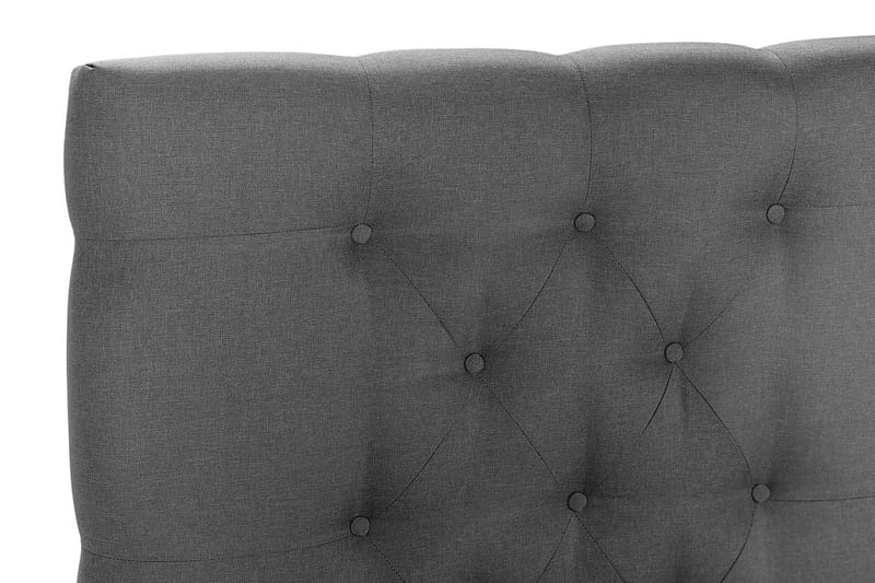 Scarlett Kontinentalseng 90x200 Skummadras - Mørkgrå - Møbler - Senge - Kontinentalsenge