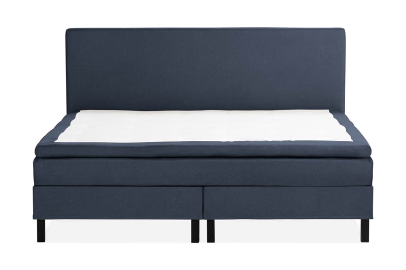 Scarlett Sengepakke 210x210 Skummadras - Glat gavl Blå - Møbler - Senge - Komplet sengepakke
