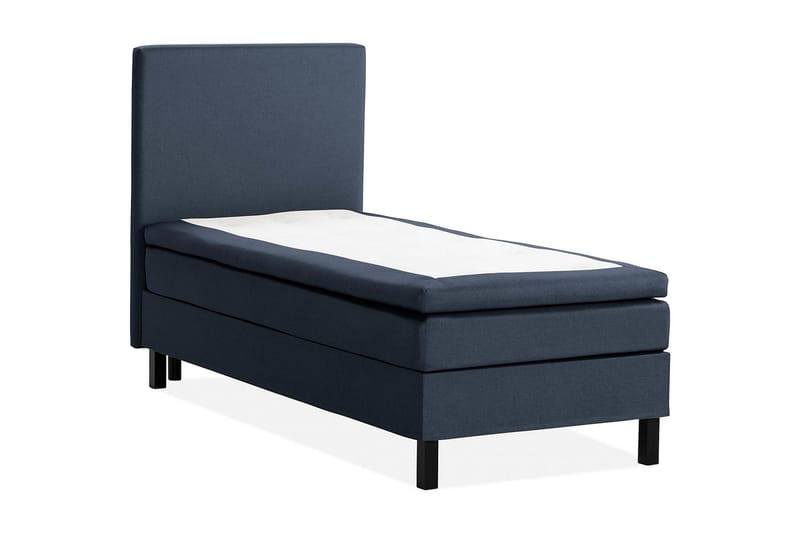 Scarlett Sengepakke 90x200 Latexmadras - Glat gavl Blå - Møbler - Senge - Komplet sengepakke