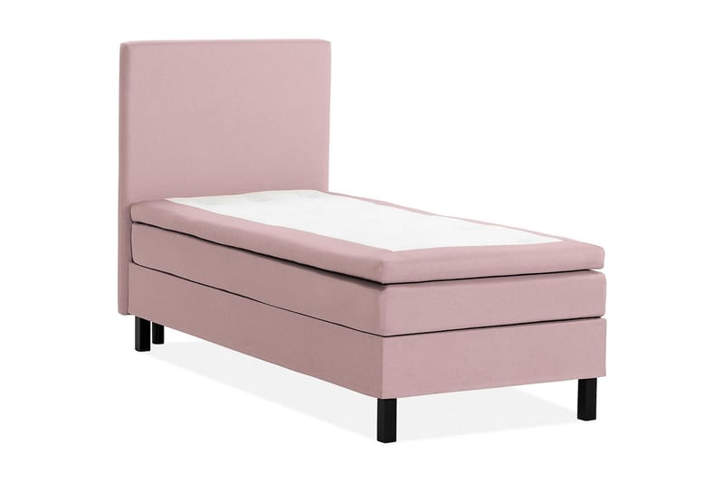 Scarlett Sengepakke 90x200 Latexmadras - Glat gavl Lyserød - Møbler - Senge - Komplet sengepakke