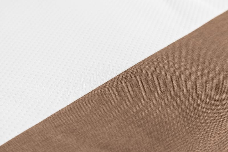 Scarlett Sengepakke 90x200 Skummadras - Knappet gavl Brun - Møbler - Senge - Kontinentalsenge