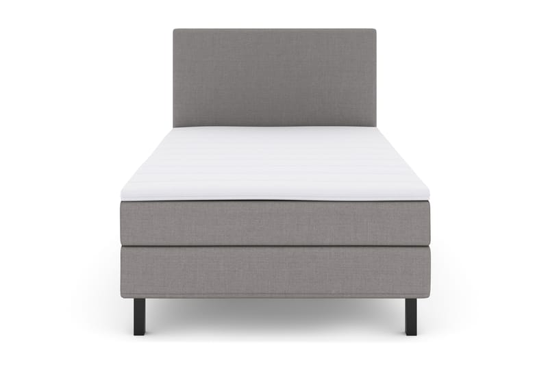 Select No 1 Komplet Sengepakke 120x200 - Lysegrå/Sort - Møbler - Senge - Komplet sengepakke
