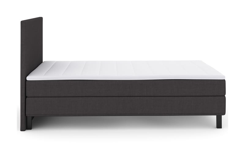 Select No 1 Komplet Sengepakke 120x200 - Mørkegrå/Sort - Møbler - Senge - Komplet sengepakke