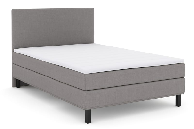 Select No 1 Komplet Sengepakke 140x200 - Lysegrå/Sort - Møbler - Senge - Komplet sengepakke