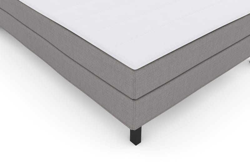 Select No 1 Komplet Sengepakke 140x200 - Lysegrå/Sort - Møbler - Senge - Komplet sengepakke