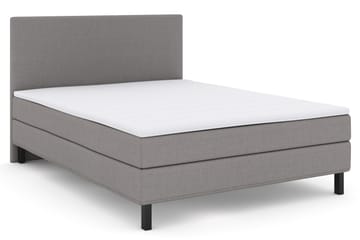 Select No 1 Komplet Sengepakke 160x200 - Lysegrå/Sort - Møbler - Senge - Kontinentalsenge