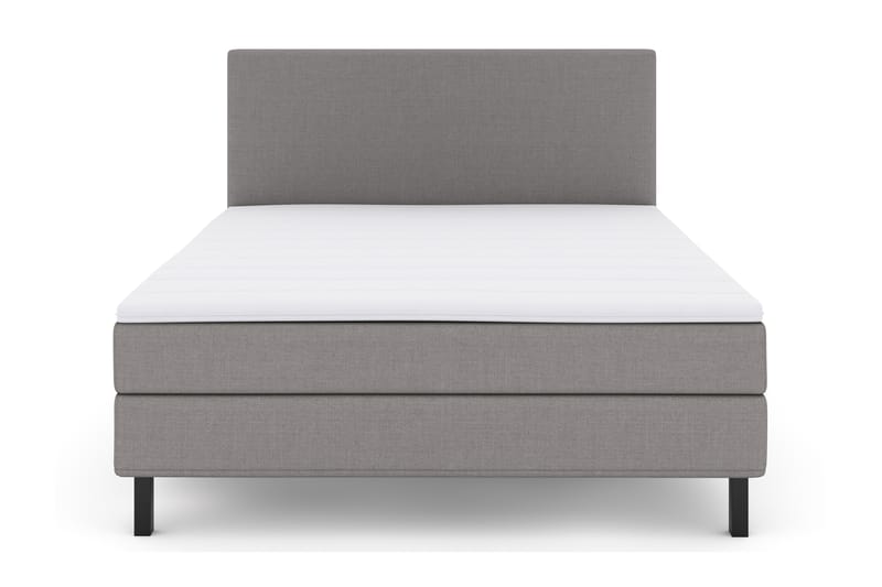 Select No 1 Komplet Sengepakke 160x200 - Lysegrå/Sort - Møbler - Senge - Komplet sengepakke