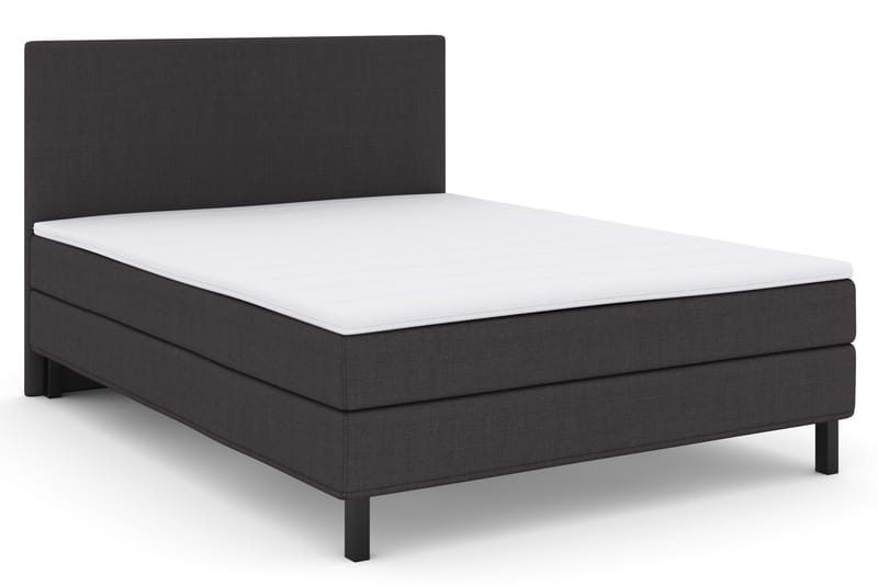 Select No 1 Komplet Sengepakke 160x200 - Mørkegrå/Sort - Møbler - Senge - Komplet sengepakke
