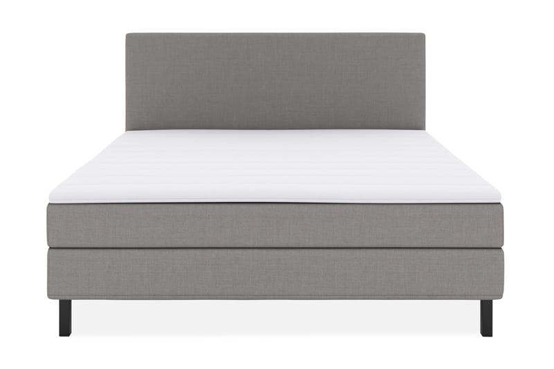 Select No 1 Komplet Sengepakke 180x200, Lysegrå/Sort