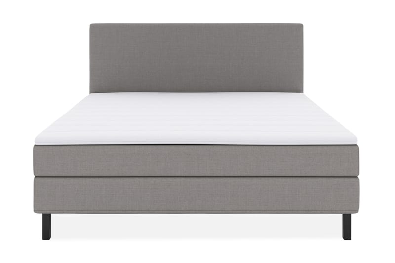 Select No 1 Komplet Sengepakke 180x200 - Lysegrå/Sort - Møbler - Senge - Komplet sengepakke