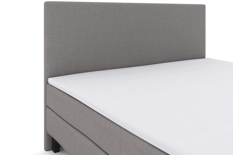 Select No 1 Komplet Sengepakke 180x200 - Lysegrå/Sort - Møbler - Senge - Komplet sengepakke