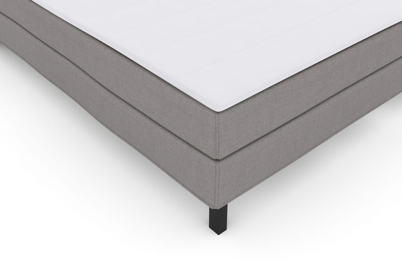 Select No 1 Komplet Sengepakke 180x200 - Lysegrå/Sort - Møbler - Senge - Komplet sengepakke