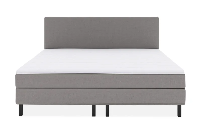 Select No 1 Komplet Sengepakke 210x210, Lysegrå/Sort