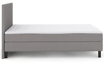 Select No 2 Komplet Sengepakke 120x200 - Lysegrå/Sort - Møbler - Senge - Kontinentalsenge